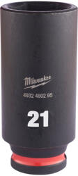 Milwaukee Gépi hosszú dugókulcs 3/8" 21 mm CrMo (4932480295)