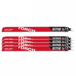 Milwaukee Szablyafűrészlap 300x10 mm TORCH NITRUS TCT (5 db) (48006553)