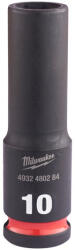 Milwaukee Gépi hosszú dugókulcs 3/8" 10 mm CrMo (4932480284)