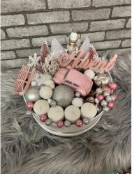  Adventi asztaldísz Box