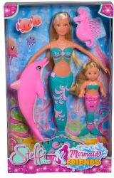 Simba Toys Steffi Love Sellő Baba Barátokkal