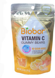 Biobor Narancs ízű gumicukor C-vitaminnal 70 g