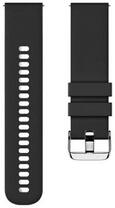 Gigapack Univerzális szilikon pótszíj 22mm, fekete (GP-153614) (GP-153614)