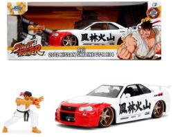 Jada Toys Toys 253255071 Street Fighter Nissan Skyline játék autó 1: 24 (253255071)