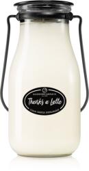 Milkhouse Candle Milkhouse Candle Co. Creamery Thanks A Latte illatgyertya Milkbottle 396 g