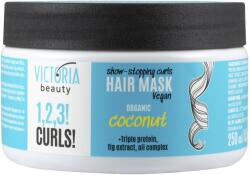Victoria Beauty 1, 2, 3! Curls! Маска за къдрава коса, с кокос, 250 ml - ozone