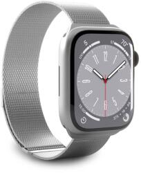 PURO 'MILANESE' szíj Apple Watch 38-40-41mm-hez, ezüst