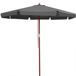 Kingsleeve Kerti napernyő Ø 330 cm - antracit (108782)