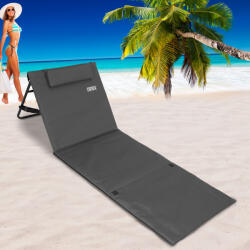 Detex® Strandszőnyeg háttámlával - antracit (109630)