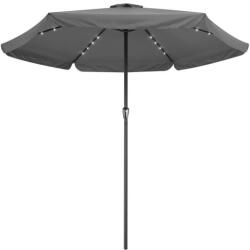 Kingsleeve LED napernyő Athens Ø 330 cm - antracit (107007)