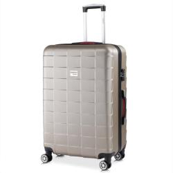 monzana® XL utazóbőrönd 76x51x30 cm - champagne (107203)