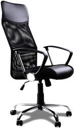 Casaria® Alabama irodai forgószék - fekete (100937)