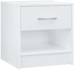 Casaria® Kiel éjjeliszekrény 41x39x28 cm - fehér (109737)