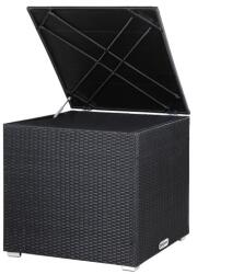 CASARIA Tárolódoboz 75x75x70 cm - fekete (108953)