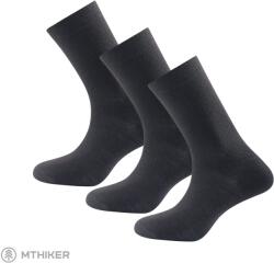 Devold DAILY MERINO MEDIUM zokni, 3 pár, fekete (36-40)