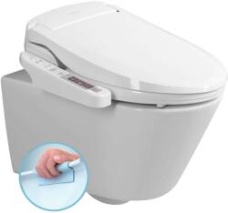 Sapho Avva - Bideu electronic cu ceramică, SoftClose, Rimless, alb NB-1160D-3 (NB-1160D-3)