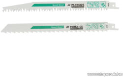 ParkSide Performance PFSZP 3 A1 WOOD / GREEN WOOD fűrészlap készlet orrfűrészhez és kardfűrészhez, 2 db / csomag