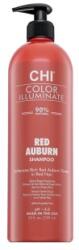 CHI Color Illuminate Red Auburn Shampoo șampon pentru strălucire pentru a revigora tonurile de roșu 739 ml
