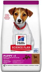 Hill's Pelete Hill's Science Plan pentru catei de rase mici cu miel si orez 6 kg