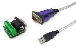 Equip Átalakító Kábel - 133387 (USB3.0 to Serial RS-422/485 DB9) (133387)