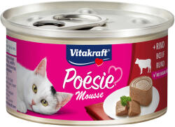 Vitakraft 12x85g Vitakraft Poésie Mousse Marha nedves macskatáp