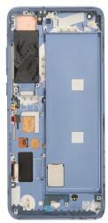 56000700K200 Xiaomi Mi 10 OEM LCD kijelző érintővel Szürke kerettel, előlap (56000700K200)