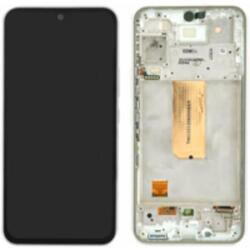 Samsung GH82-31232A Gyári Samsung Galaxy A54 OLED kijelző érintővel Fehér kerettel előlap (GH82-31232A)