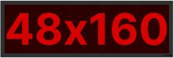 Thunder Germany SMD-48160R Fényreklám, LED Fal, piros, WiFi - (48x160 cm) (SMD48160R)