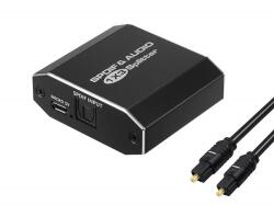 Thunder Germany Thunder SPD-103, Optikai Toslink (SPDIF) 1x3 digitális audio elosztó (602-SP0103)