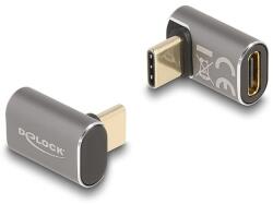 Delock USB-adapter 40 Gb/s USB Type-C PD 3.0 100 W 8K 60 Hz szürke - dellaprint
