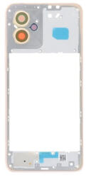 Motorola Moto G14 középső keret kamera lencsével, világosbarna, butter cream (gyári)
