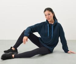 Tchibo Női mikropolár felső, kapucnis, sötétkék Kék denim S 36/38
