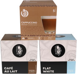 Kaffekapslen Válogatáscsomag - Tejalapú kedvencek - 48 kapszula termékhez