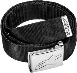 Alpinestars Centura Alpinestars Ageless Web neagră cu cataramă cromată (AIM184-11)