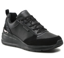 Skechers Billion Subtitle Spots 155616-BBK női fűzős fekete sneaker cipő 06774