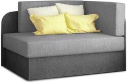  Canapea extensibila mica ROSA, gri/gri inchis Canapea