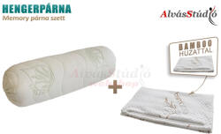 AlvásStúdió memory hengerpárna szett - Bamboo huzattal - alvasstudio