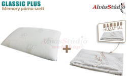 AlvásStúdió Classic Plus memory párna szett - Bamboo huzattal