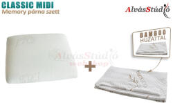 AlvásStúdió Classic Midi memory párna szett - Bamboo huzattal - alvasstudio