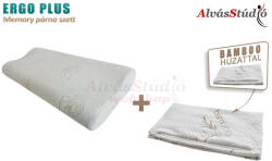 AlvásStúdió Ergo Plus memory párna szett - Bamboo huzattal - alvasstudio