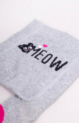  Yo! club pamut harisnyanadrág csúszásgátlóval (68-74) - szürke/cica