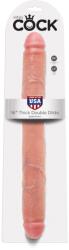 Pipedream 16" Thick Double Dildo Light