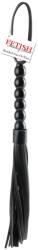 Pipedream Beaded Cat-o-Nine Tails Black - vibriteszt