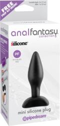 Pipedream Mini Silicone Plug Black - vibriteszt