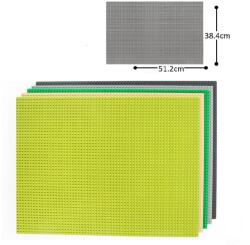 WANGE 8807 | építőjáték alaplap - 100% kompatibilis minden más kedvelt márkával | 48x64 bütyök - Több színben - sötétzöld