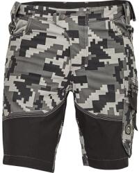 CERVA Pantaloni scurți bărbați NEURUM CAMOUFLAGE - Antracit | 62 (0357000861062)