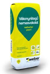 Terranova Weber 302g vékonyrétegű gördülő vakolat 30 kg fehér