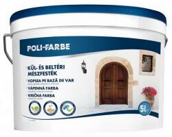 Poli-farbe Poli mészfesték kültéri - beltéri 5 l fehér