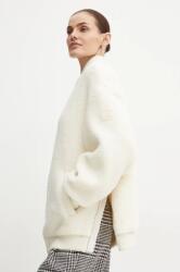 HUGO BOSS gyapjú pulóver - bézs 38