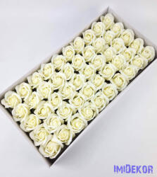  Szappanrózsa fej 50 db/doboz 5, 5x6, 5 cm - Krém